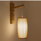 Creative Bamboo Pendant Light for Hallway Decor