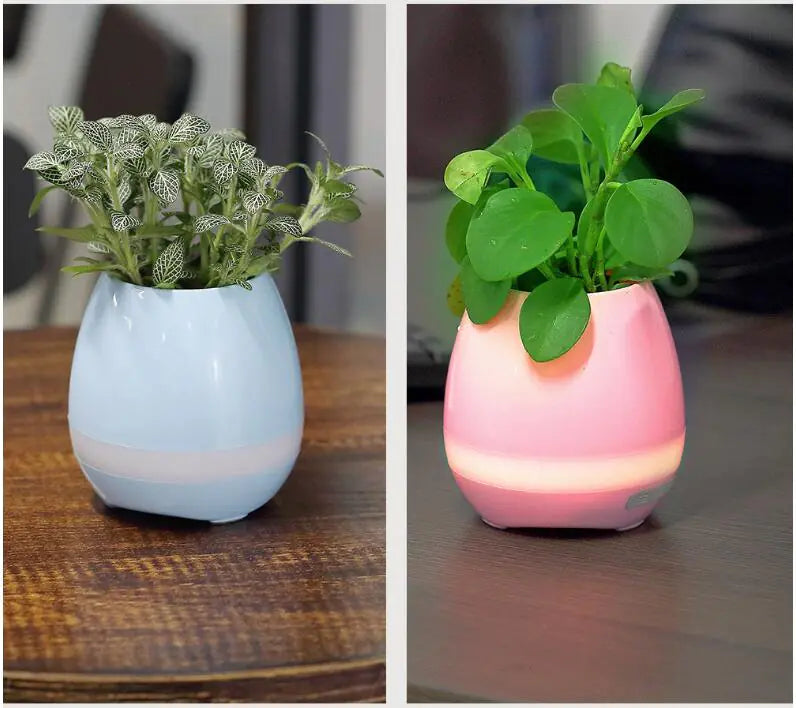 Musical Bluetooth Flower Pot with Singing Feature