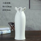 Modern Minimalist Ceramic Vase for Home & Office Decor