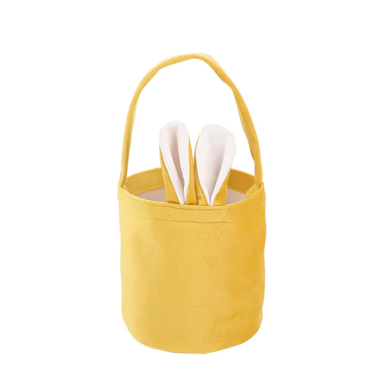Easter Cartoon Bunny Ears Basket Candy Bags for Kids
