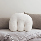 Nordic Style Rabbit Velvet Bedside Pillow