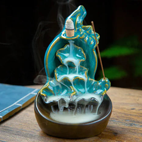Zisha Backflow Ceramic Aromatherapy Incense Holder