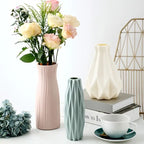 Modern Plastic Flower Vase for Home Decoration (1pc)