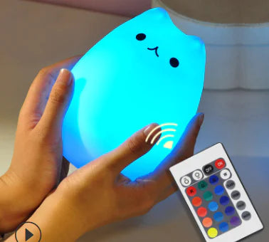 Silicone Animal Light - Cat Atmosphere Night Lamp