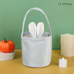 Easter Cartoon Bunny Ears Basket Candy Bags for Kids