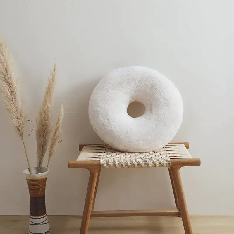 Nordic Style Rabbit Velvet Bedside Pillow