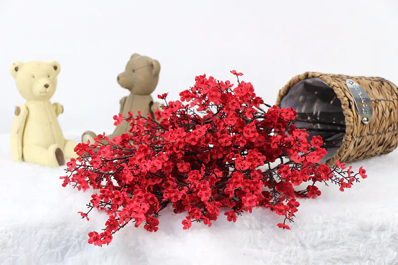 Realistic Baby's Breath Single Stem Floral Decor