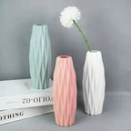 Modern Plastic Flower Vase for Home Decoration (1pc)