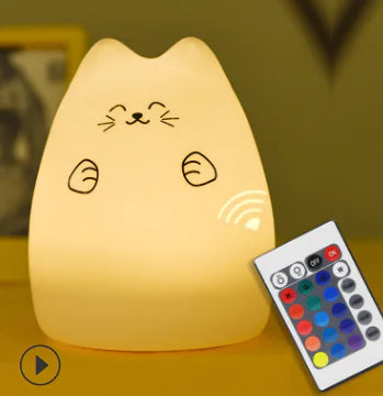 Silicone Animal Light - Cat Atmosphere Night Lamp