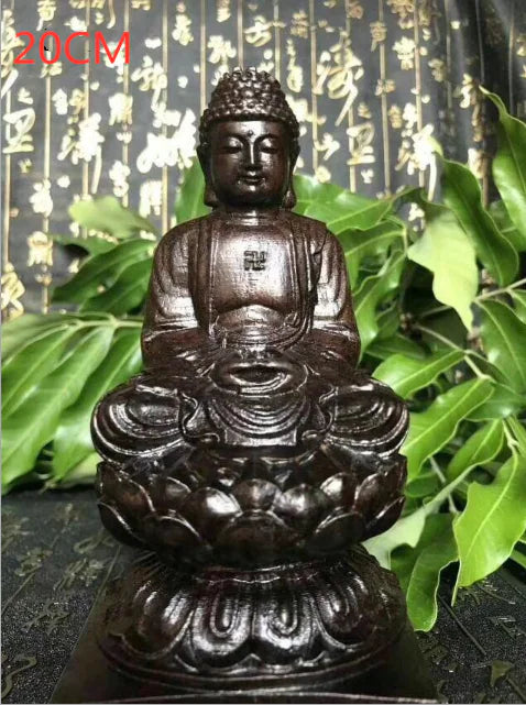 Natural Red Wood Products, Vietnam Ebony Buddha Figurine