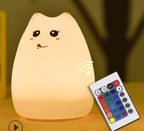 Silicone Animal Light - Cat Atmosphere Night Lamp