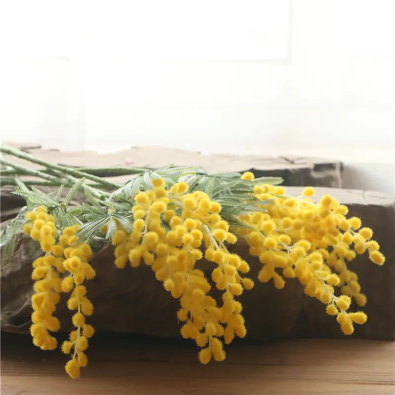 High Quality Simulated Acacia Wood Decor