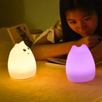 Silicone Animal Light - Cat Atmosphere Night Lamp