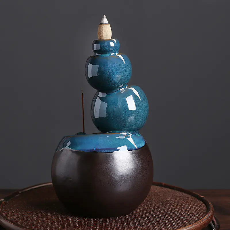 Ceramic Backflow Incense Burner - Creative Home Decor