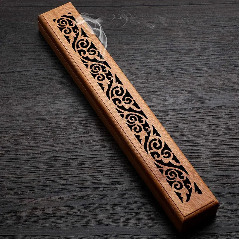 Wooden Incense Holder for Aromatherapy and Home Decor